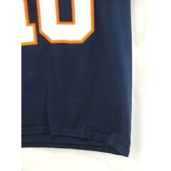 Peyton Manning Denver Broncos Shirt Mens Medium NFL Team Apparel Blue 18 - Picture 4 of 11